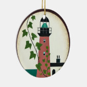 Leuchtturm Keramik Ornament (Rechts)
