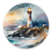 Leuchtturm Keramikknauf (Vorderseite)