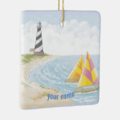 Leuchtturm Keramikornament (Rechts)