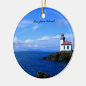 Leuchtturm Keramikornament (Links)