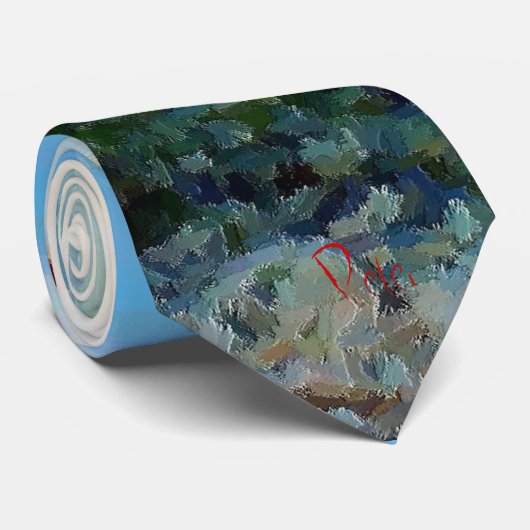 Leuchtturm Krawatte (Gerollt)