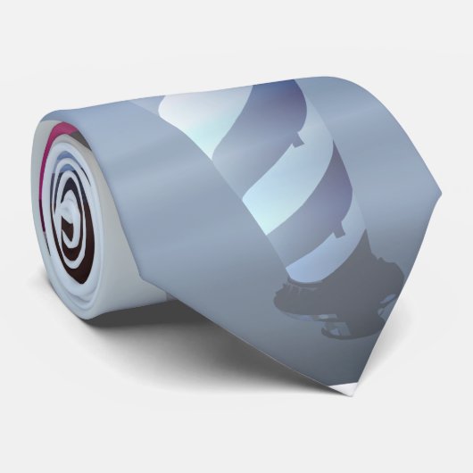 Leuchtturm Krawatte (Gerollt)