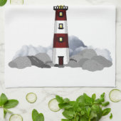 Leuchtturm Küche Handtuch (Gefaltet)