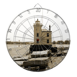 Leuchtturm Lake Erie Dartscheibe
