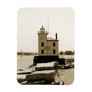 Leuchtturm Lake Erie Magnet