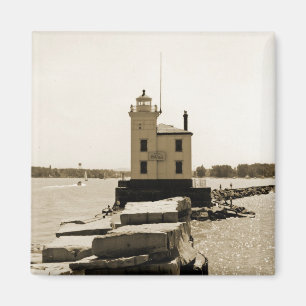 Leuchtturm Lake Erie Magnet