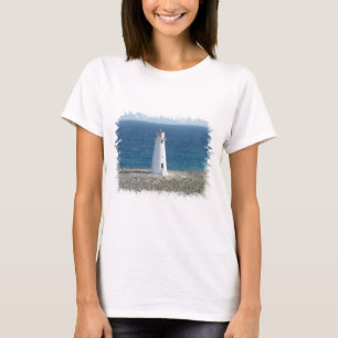 Leuchtturm-langer Hülsen-T - Shirt