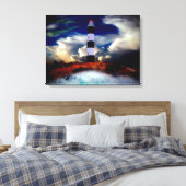 Leuchtturm Leinwanddruck (Insitu (Schlafzimmer))