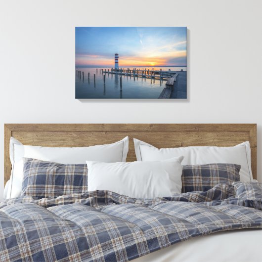 Leuchtturm Leinwanddruck (Insitu (Schlafzimmer))