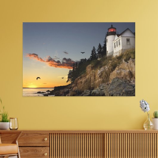 Leuchtturm Leinwanddruck (Insitu (Wohnzimmer))
