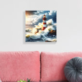 Leuchtturm Leinwanddruck (Insitu (Wohnzimmer))