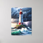 Leuchtturm Leinwanddruck (Vorderseite)