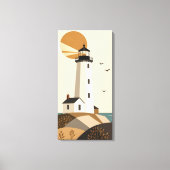 Leuchtturm Leinwanddruck (Vorderseite)