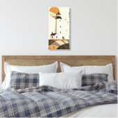 Leuchtturm Leinwanddruck (Insitu (Schlafzimmer))