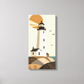 Leuchtturm Leinwanddruck (Vorderseite)
