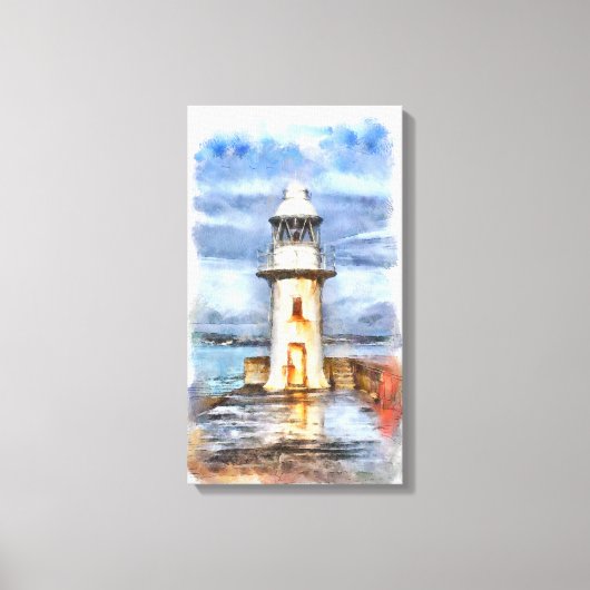 Leuchtturm Leinwanddruck (Vorderseite)