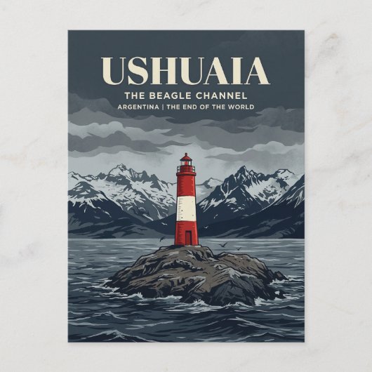 Leuchtturm Les Éclaireurs Postkarte (Vorderseite)