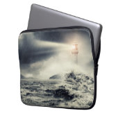 Leuchtturm-Leuchtfeuer Laptopschutzhülle (Vorderseite Links)