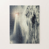 Leuchtturm-Leuchtfeuer Puzzle (Vertikal)