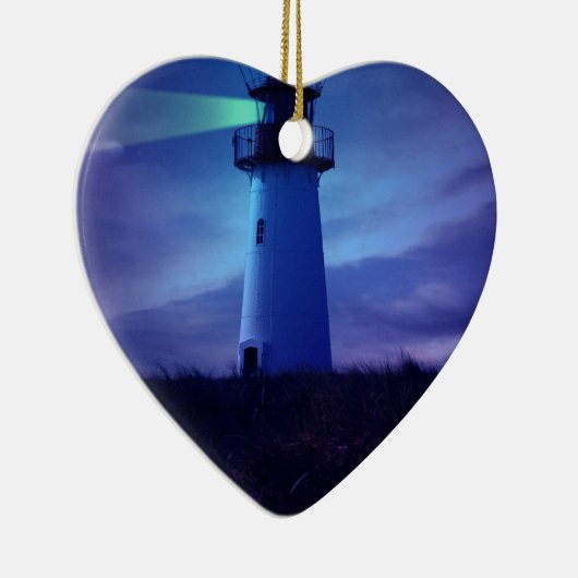 Leuchtturm-Leuchtfeuer-Verzierungen Keramikornament (Rechts)