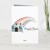 Leuchtturm-Liebe Karte (Rückseite)