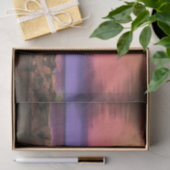 Leuchtturm Lila rosa Sonnenuntergang Seidenpapier (Geschenk)