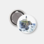 Leuchtturm Magnet (Vorderseite/Rückseite)