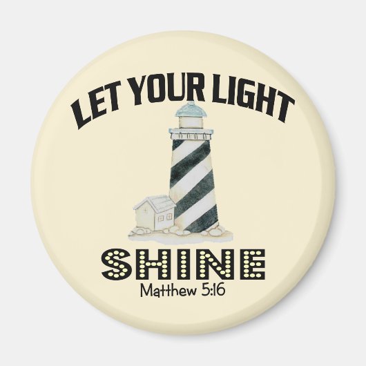 Leuchtturm Magnet (Vorne)