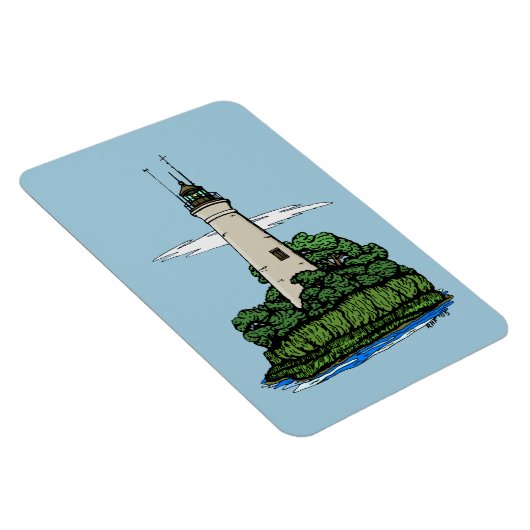 Leuchtturm Magnet (Rechte Seite)