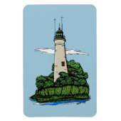 Leuchtturm Magnet (Vertikal)