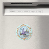 Leuchtturm Maine Shells Magnet (In Situ (Geschirrspüler))