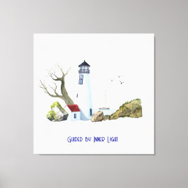 Leuchtturm Malerei Leinwanddruck