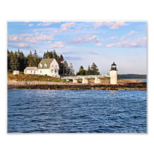 Leuchtturm Marshall Point Maine Foto Druck