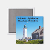 Leuchtturm, Massachusetts Magnet (Vorderseite/Rückseite)