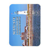 Leuchtturm, Massachusetts Magnet (Vertikal)