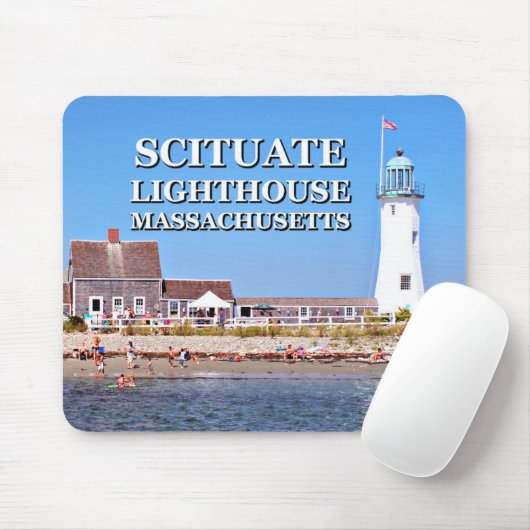 Leuchtturm, Massachusetts Mousepad (Mit Mouse)