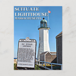 Leuchtturm, Massachusetts Postkarte