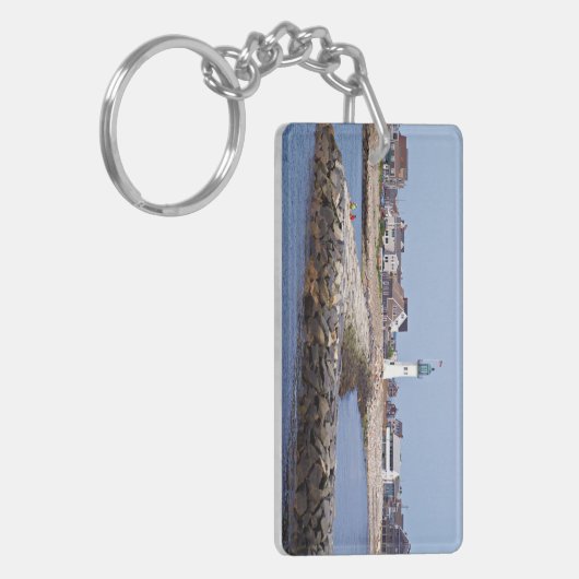 Leuchtturm, Massachusetts Schlüsselanhänger (Vorderseite links)