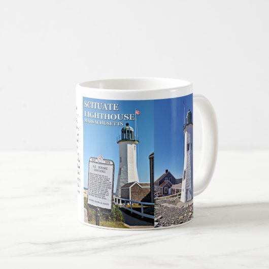 Leuchtturm, Massachusetts Tasse (VorderseiteRechts)