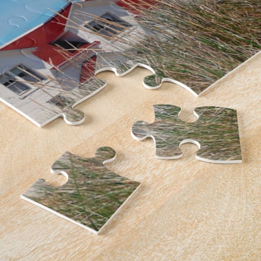 Leuchtturm Michigan. Puzzle (Seite)