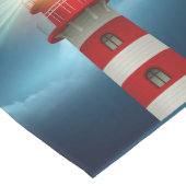 Leuchtturm Mittelgroßer Tischläufer (Ecke)