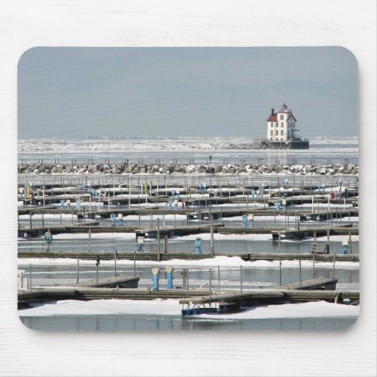 Leuchtturm mousepad (Vorne)