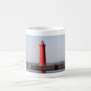 Leuchtturm Muskegon, Michigan Kaffeetasse