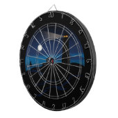 Leuchtturm - Nacht Dartscheibe (Vorderseite rechts)