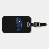 Leuchtturm - Nacht Gepäckanhänger (Vorderseite horizontal)