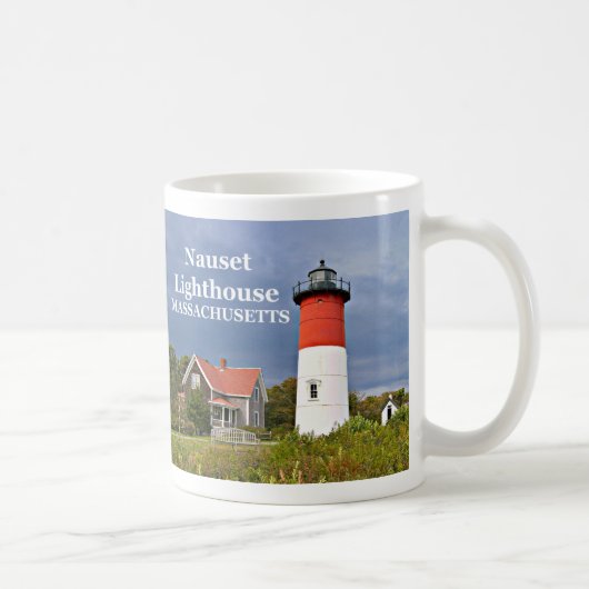Leuchtturm Nauset, Cape Cod, Massachusetts Tasse (Rechts)