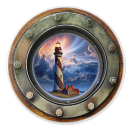Leuchtturm Nautical Porthole Drawer Knobs Keramikknauf