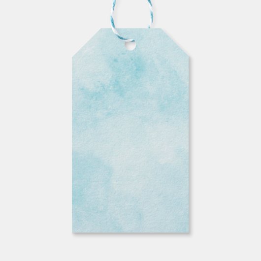 Leuchtturm Nautical Seas & Greetings Weihnachten Geschenkanhänger (Rückseite)