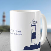 Leuchtturm Navy Blue Kaffeetasse