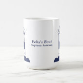 Leuchtturm Navy Blue Kaffeetasse (Mittel)